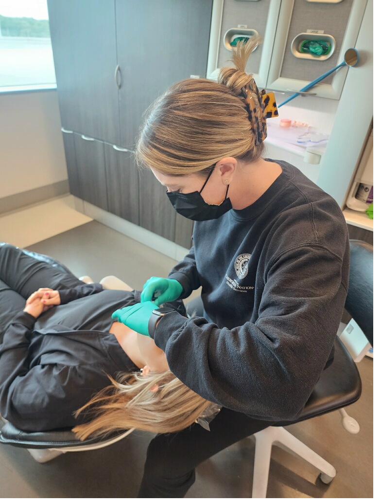 Coronal polishing practice