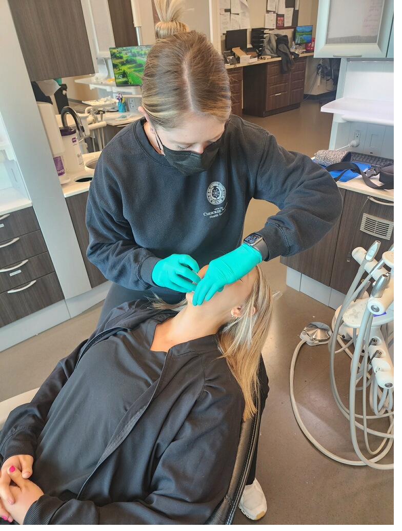 Dental team training session